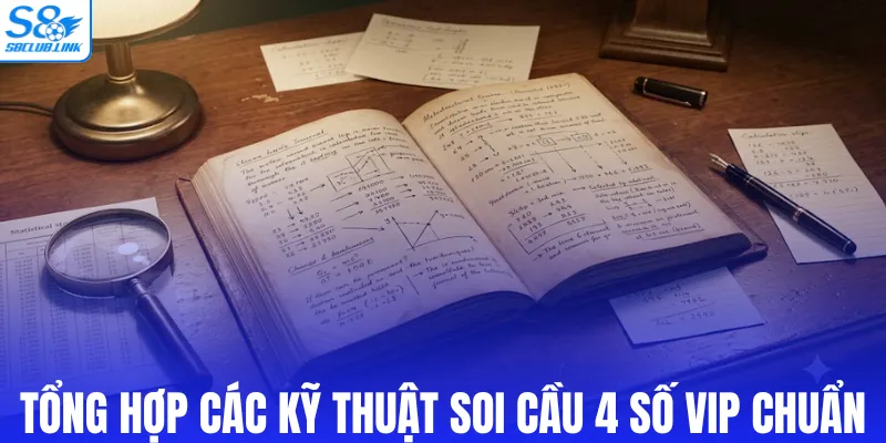 Tổng hợp các kỹ thuật soi cầu 4 số Vip chuẩn